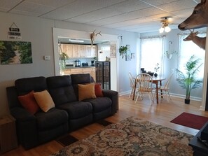 Smart TV, fireplace, video games, books - Charming 2-bedroom private cottage, pet friendly, great location, no pet fees! (Bedford)