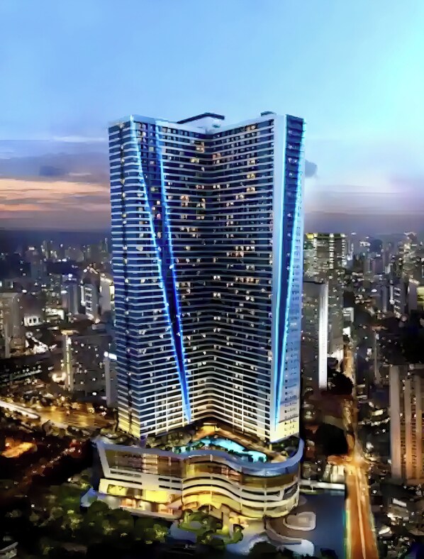 Exterior - Luxurious White & Gold Haven in Makati (Makati)