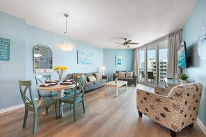 Televisie en een kantoor