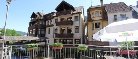 Fassade der Unterkunft