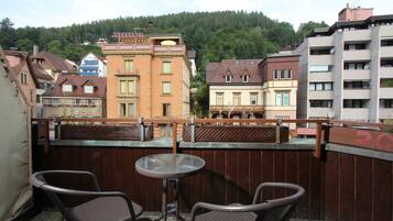 Blick vom Balkon