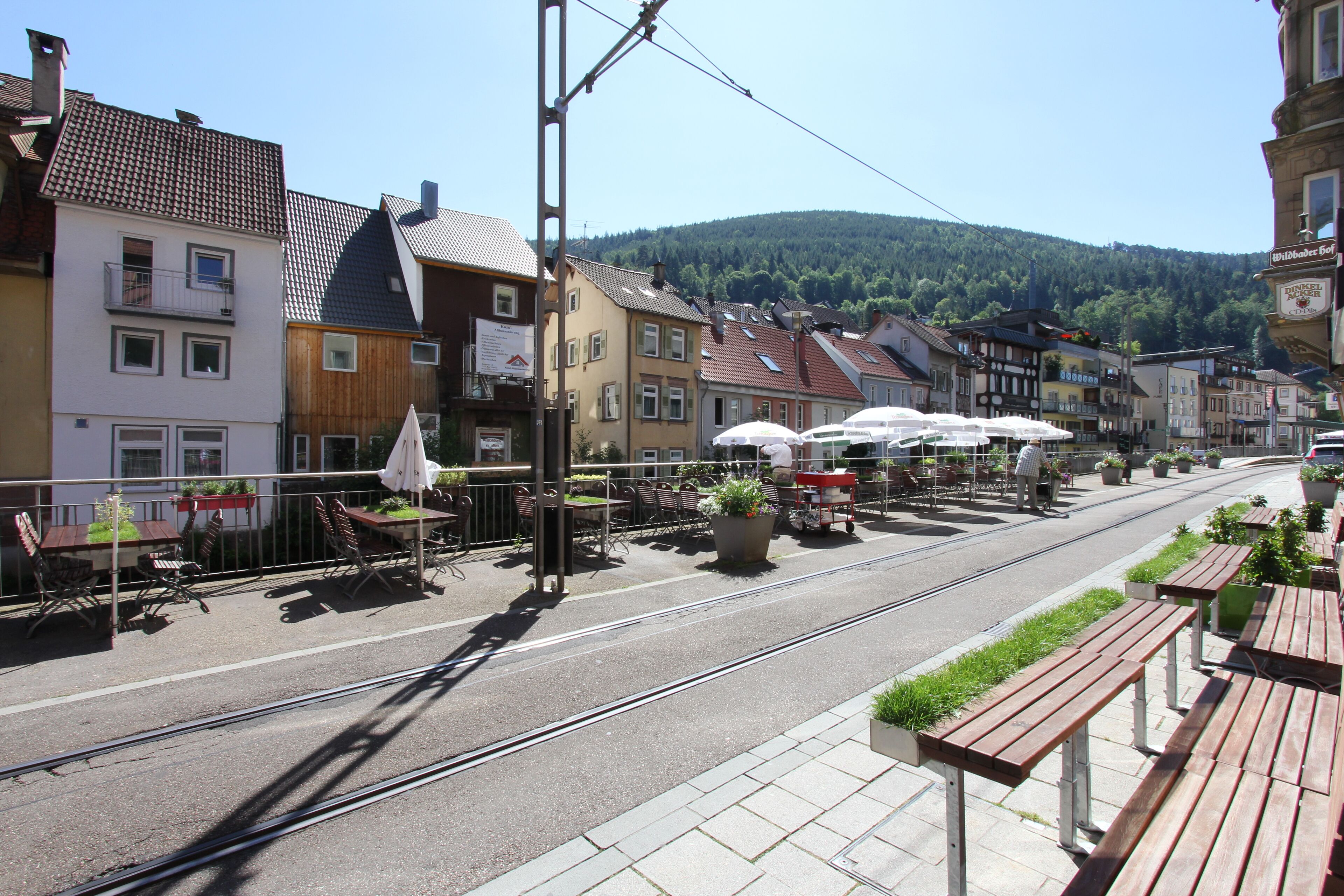 Fassade der Unterkunft