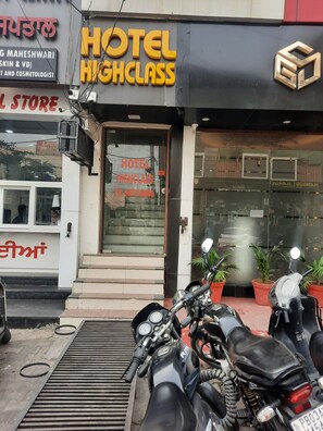 Majoituspaikan julkisivu