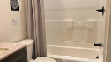 Towels, soap, toilet paper