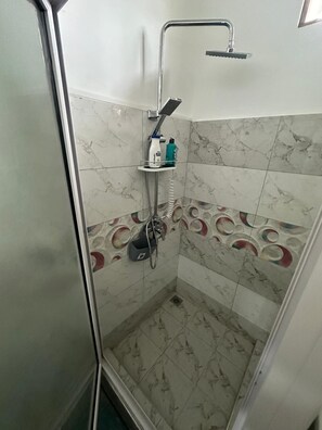 Towels, soap, toilet paper