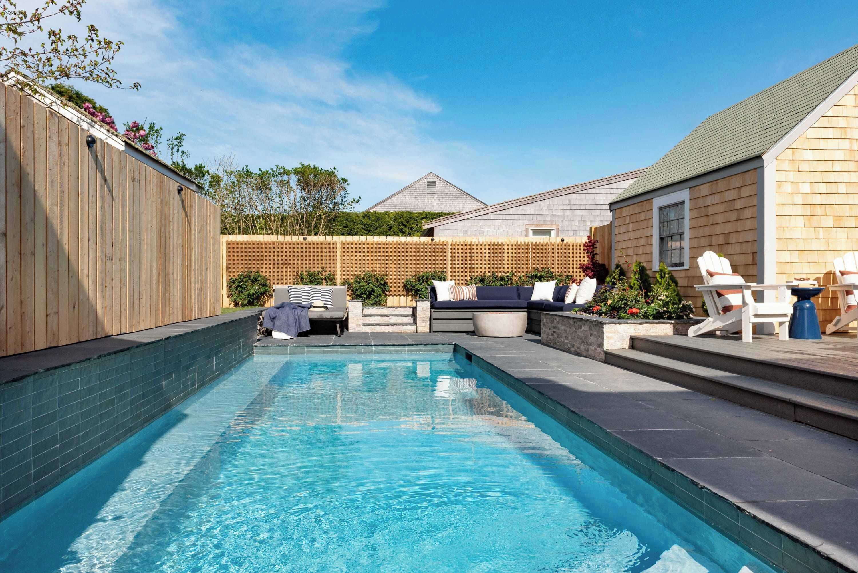 屋外プール、温水プール