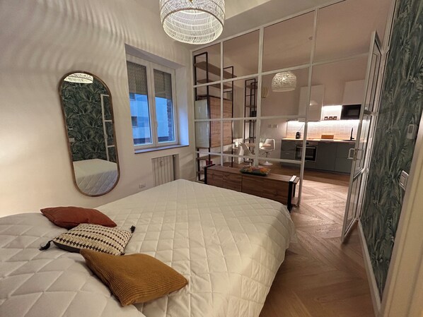 1 Schlafzimmer, Bügeleisen/Bügelbrett, WLAN, Bettwäsche