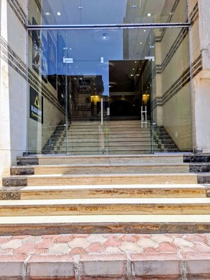 Façade de l’hébergement