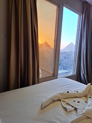 埃及棉床單、高級寢具、迷你吧、房內夾萬