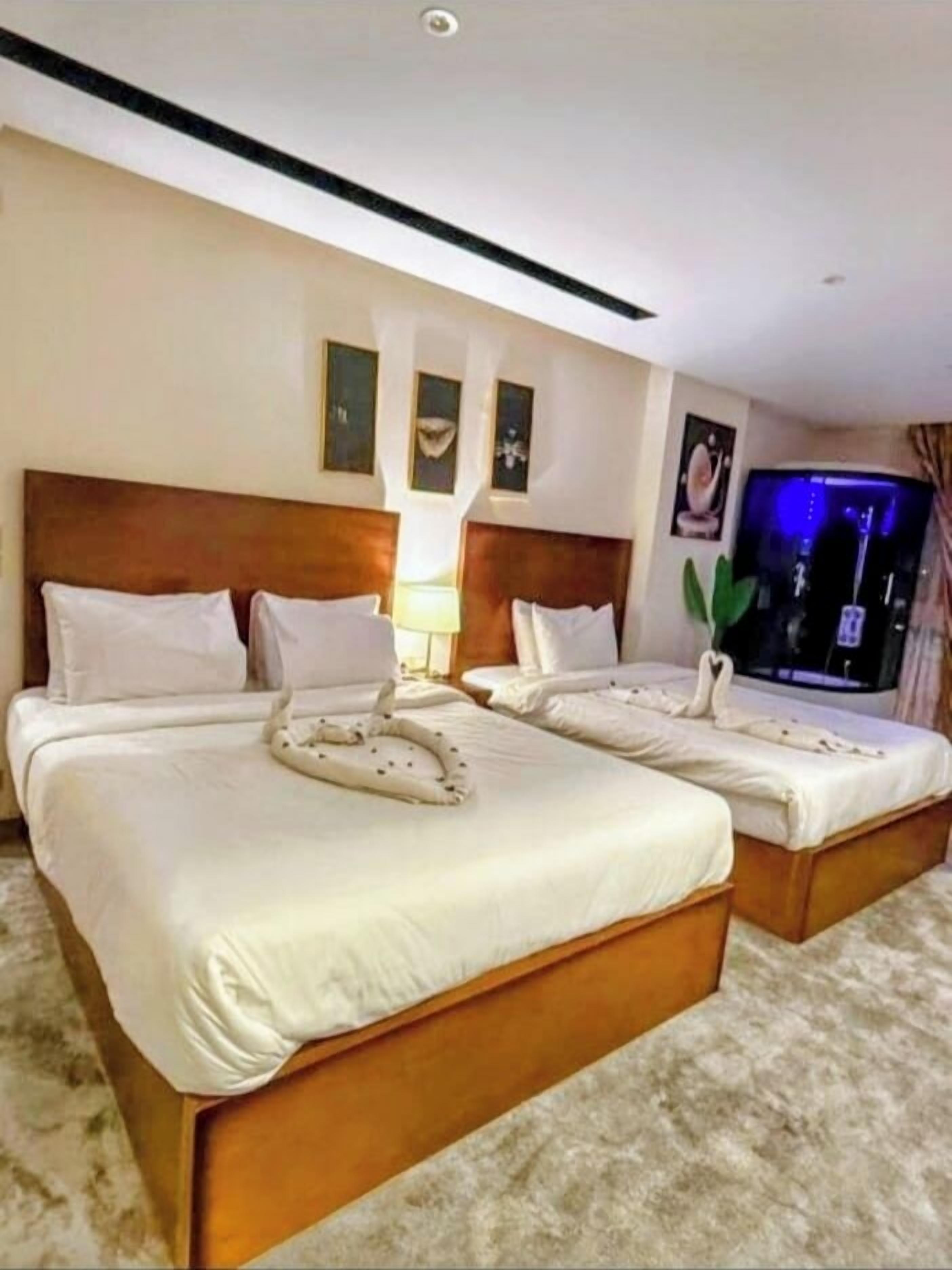 豪華四人房, 山景 | 住宿正面