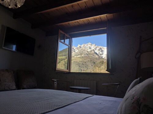 Luxury House in Picos de Europa Liebana garden with chill out area