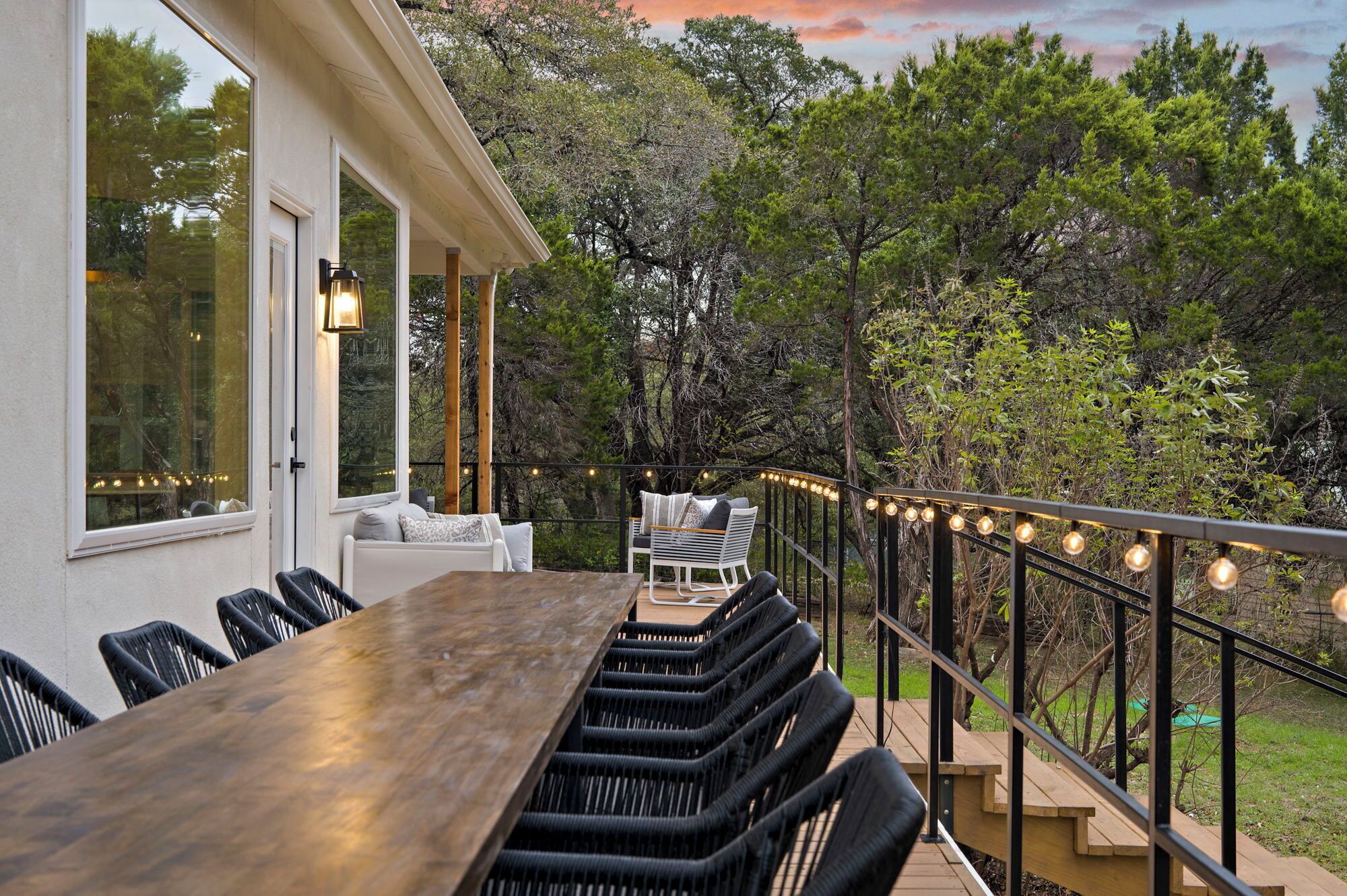 Udendørs spisemuligheder