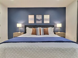 1 slaapkamer, een bureau, een strijkplank/strijkijzer, gratis wifi