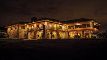 Front of property - evening/night