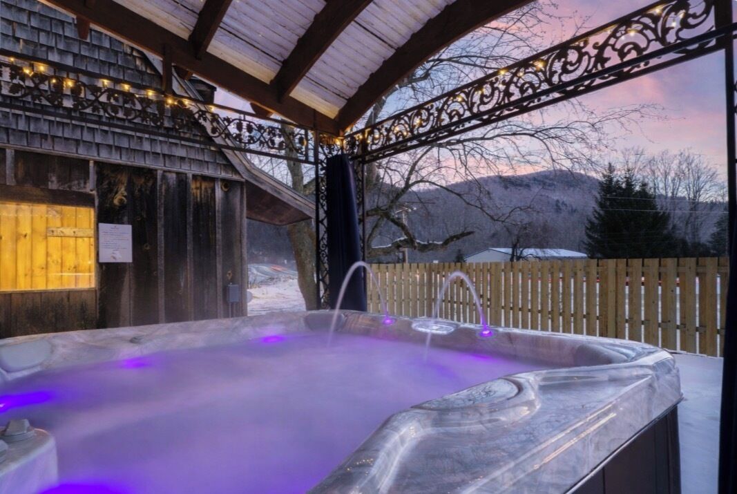 Bain à remous extérieur