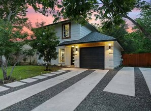 Fassade der Unterkunft