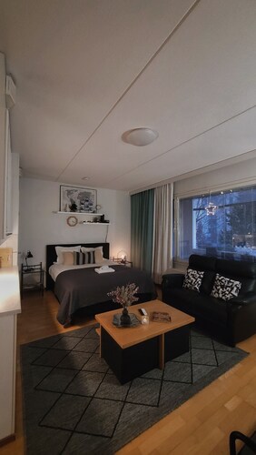 Lakeside Serenity Lutakko | 41m2, sauna, pysäköinti