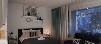 Lakeside Serenity in Lutakko | sauna, parking, A/C