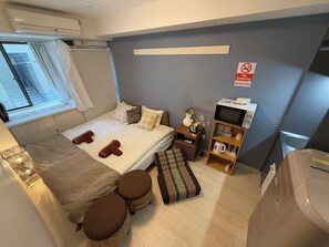1 bedroom, WiFi, bed sheets - Shinjyuku Yotsuya city center Bali resort apartment Queen bed WC shower 1Room (Shinjuku City)