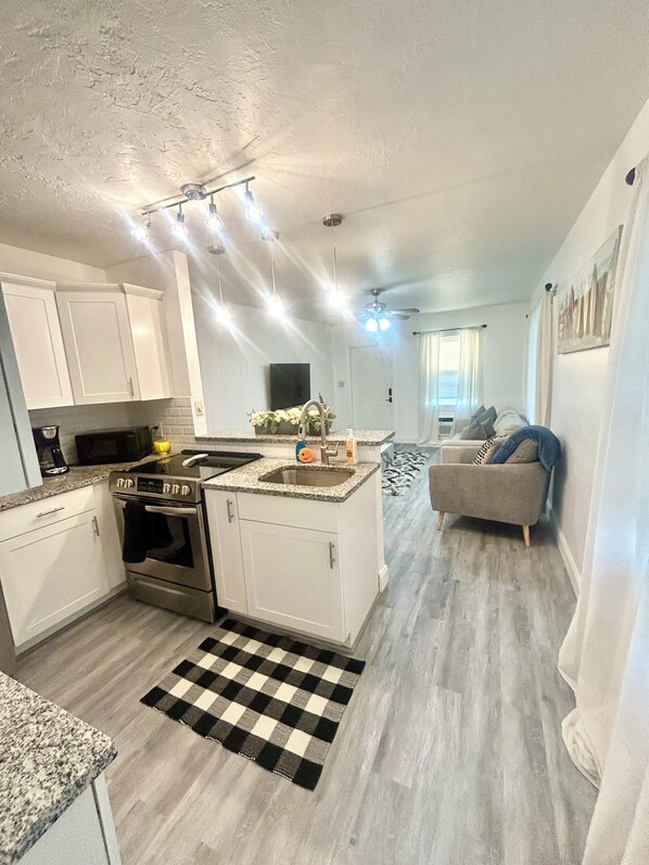 Microwave, oven, stovetop