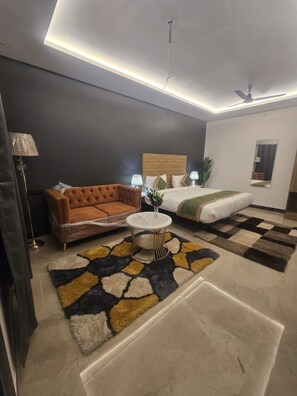 Quarto luxo | Escrivaninha, Wi-Fi de cortesia