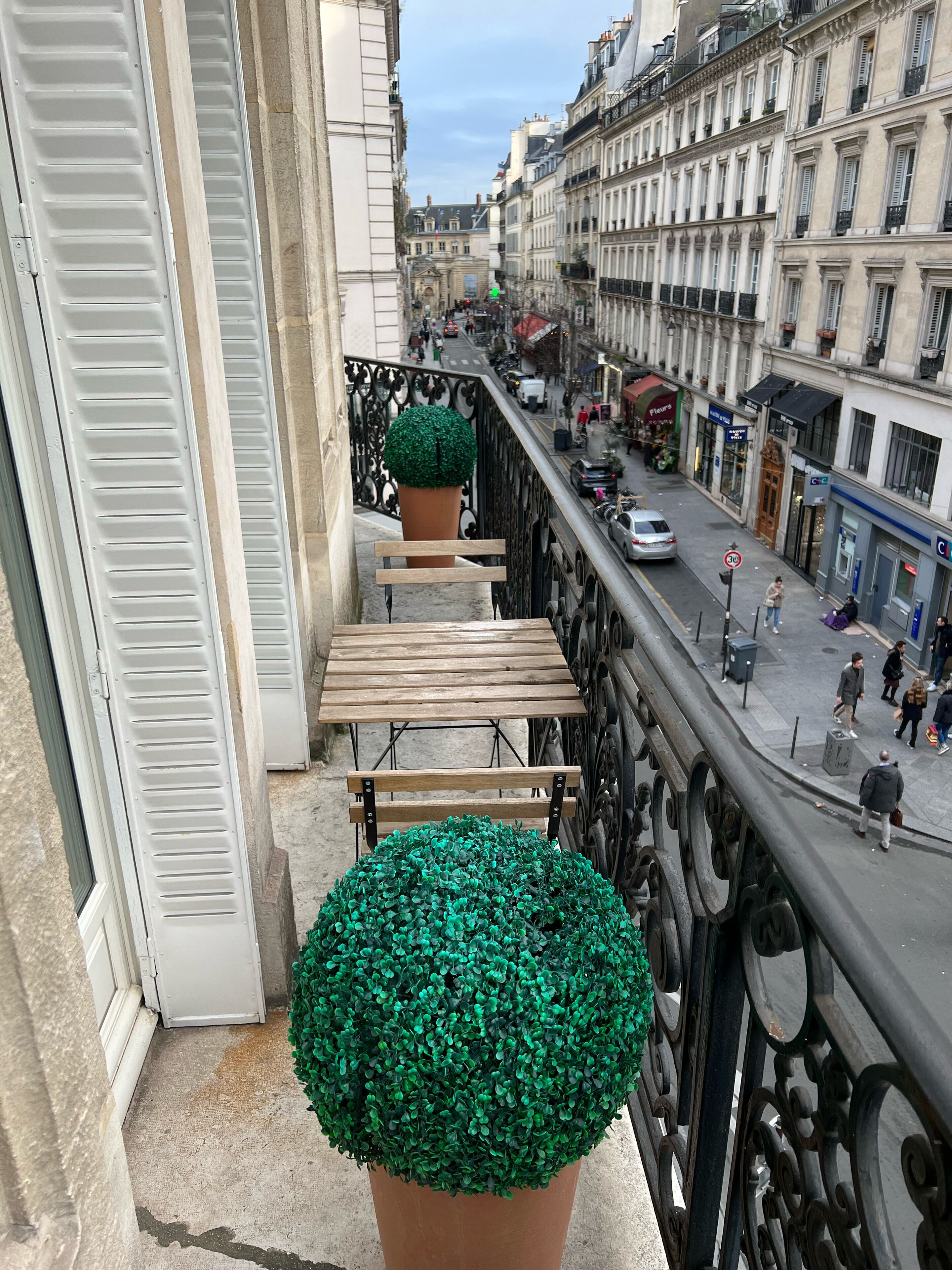 Appartement luxe, balcon, vue ville | Balcony