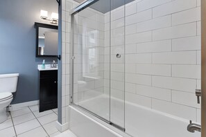 Towels, soap, toilet paper