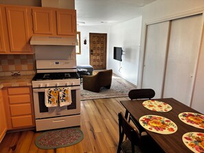 Microwave, oven, stovetop