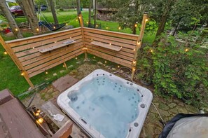 Idromassaggio all'aperto