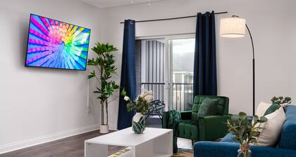 20 mins DT | Sleeps 9 |Verdant Retreat SpaciousGym