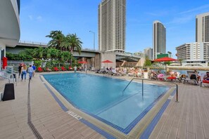 Opvarmet pool