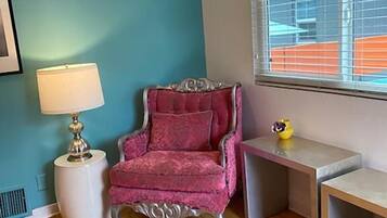 Club Double Room | Living area | 50-cm Smart TV with digital channels