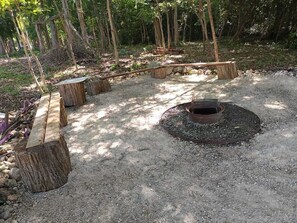 Overnatningsstedets område