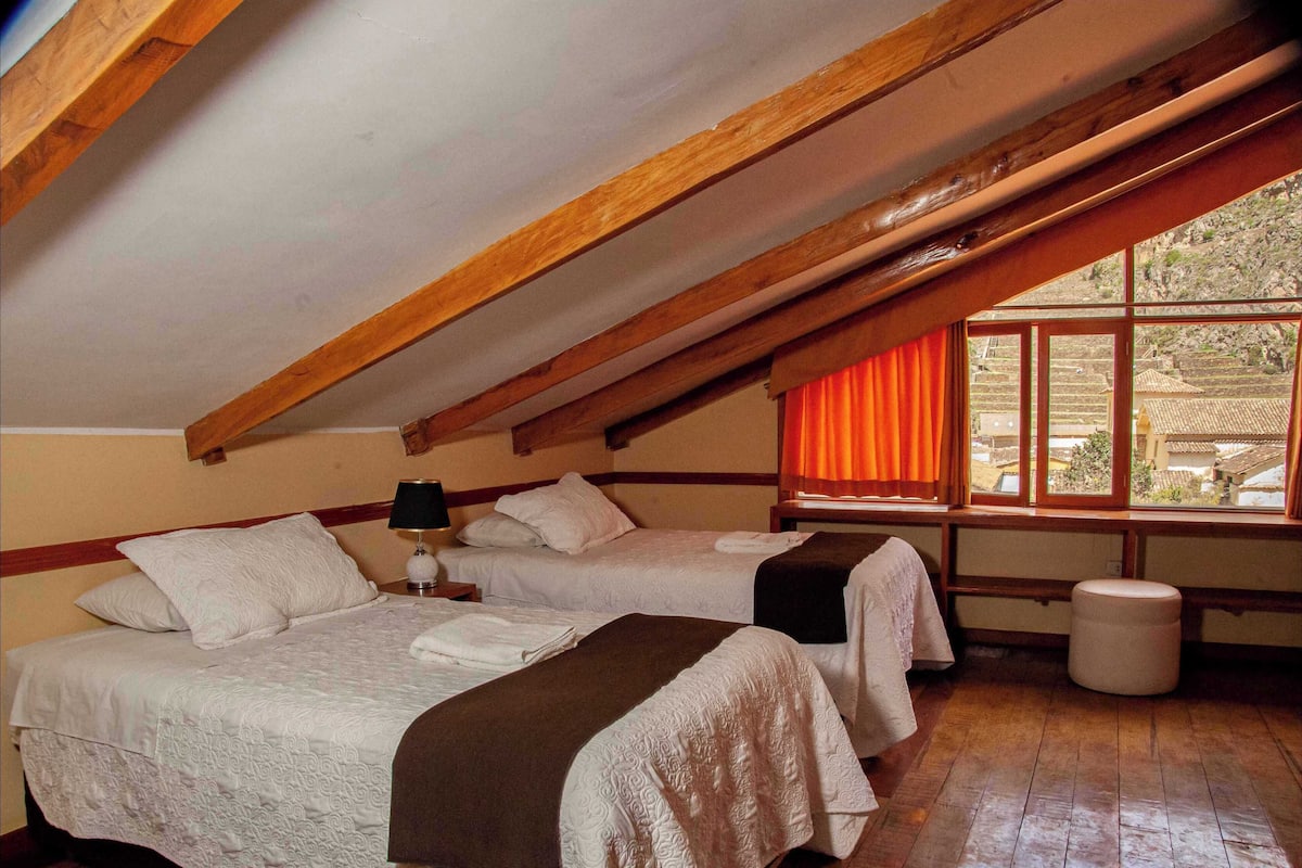 Family Quadruple Room, City View | Free WiFi, bed sheets