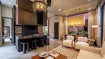 Villa, 2 Bedrooms, Private Pool | Private kitchen | Fridge, oven, stovetop, coffee/tea maker