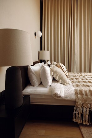 Villa, 2 Bedrooms, Private Pool | Premium bedding, Select Comfort beds, in-room safe