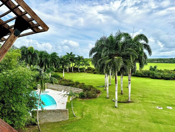 Alberca al aire libre 