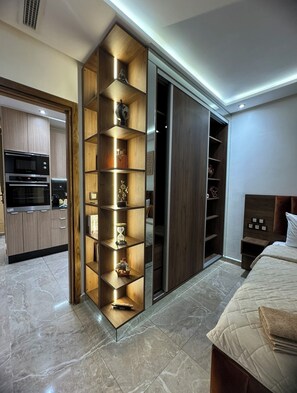 1 soverom, strykejern/-brett, wi-fi og sengetøy