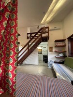 Family Cabin, Kitchen, Garden View | 1 bedroom, free WiFi, bed sheets
