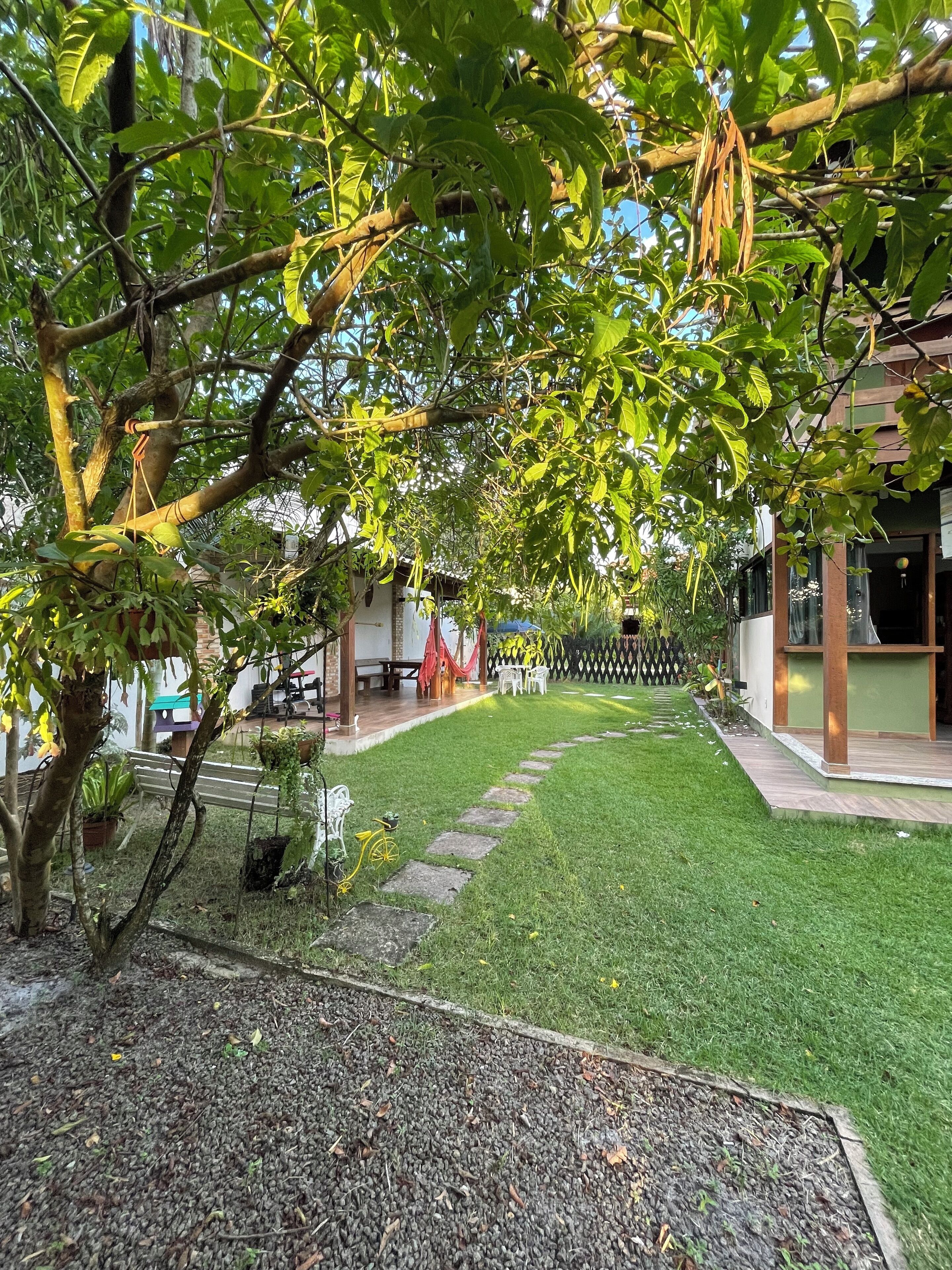 Blick auf den Garten