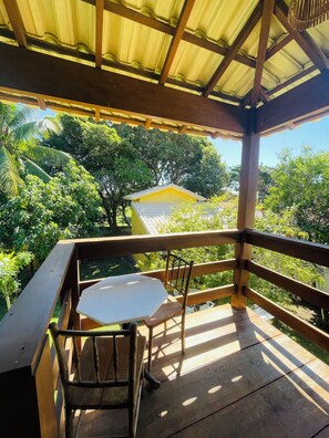 Superior-Suite, Balkon, Gartenblick | Terrasse/Patio