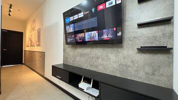 Appartement, 3 slaapkamers | 2 slaapkamers, een strijkplank/strijkijzer, gratis wifi, beddengoed