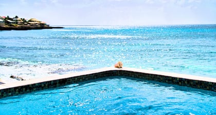 Dream Beachfront Home : Stunning sea views, private pool and walking distance