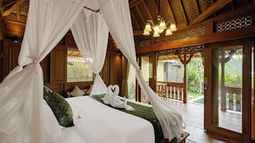 Villa, 1 Bedroom, Garden View | 1 bedroom, minibar, free WiFi, bed sheets