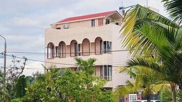 Fassade der Unterkunft