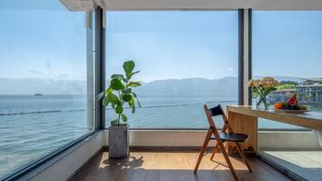 Deluxe Double Room, Non Smoking, Ocean View | Blackout drapes, free WiFi