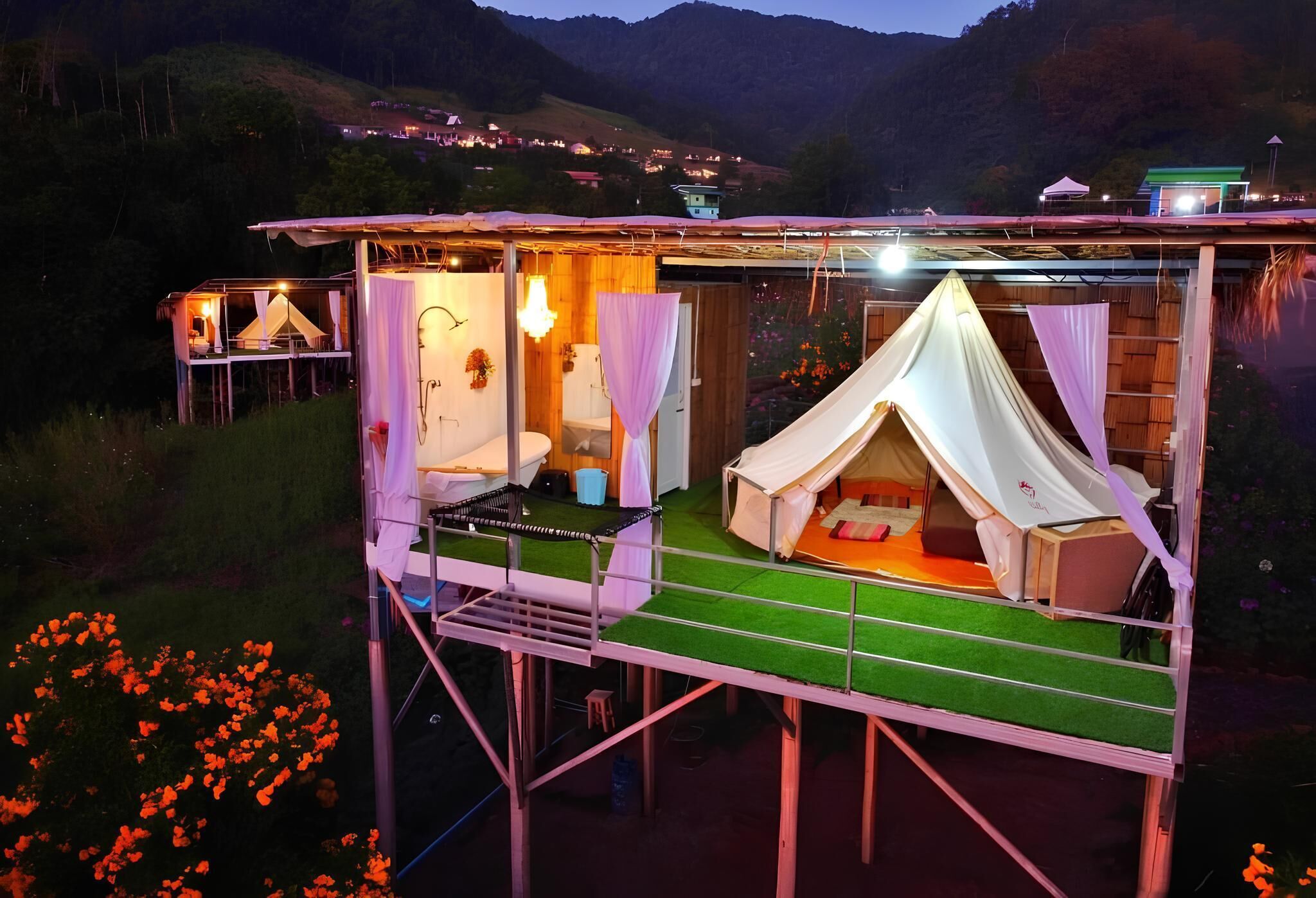 Fassade der Unterkunft