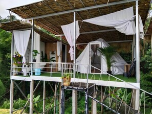 Tent, Garden View | Living area