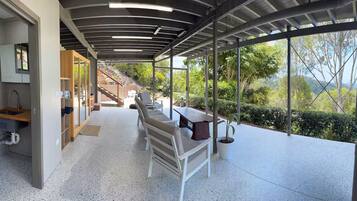 Cabin, Mountain View | Terrace/patio