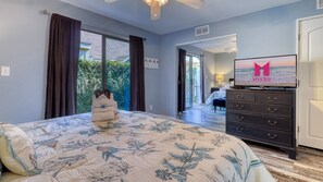 2 Schlafzimmer, Schreibtisch, Bügeleisen/Bügelbrett, Reisekinderbett